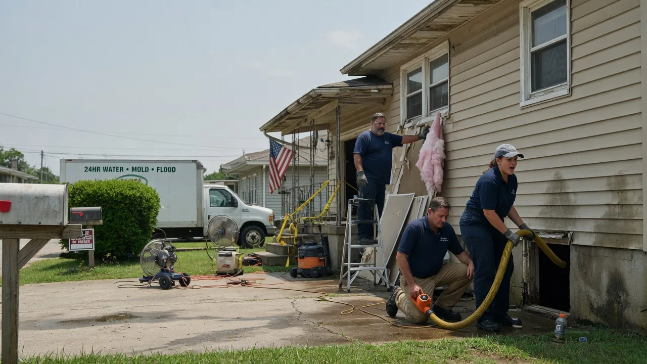 Water Damage Repair in West Lafayette, OH near me